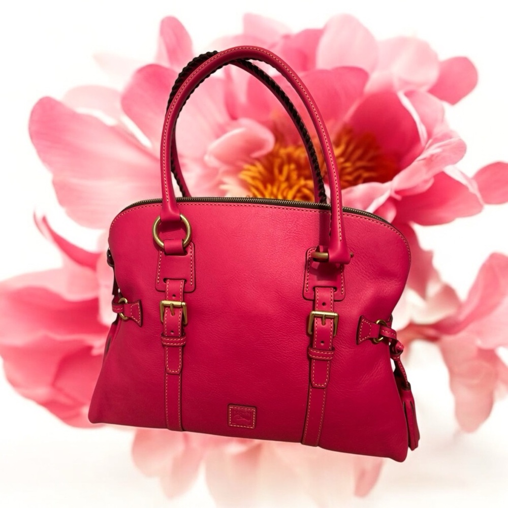 Dooney and Bourke Florentine Domed Buckle Satchel